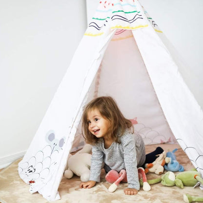 Play Tent - Visit at the Zoo Tent - Around the Crib