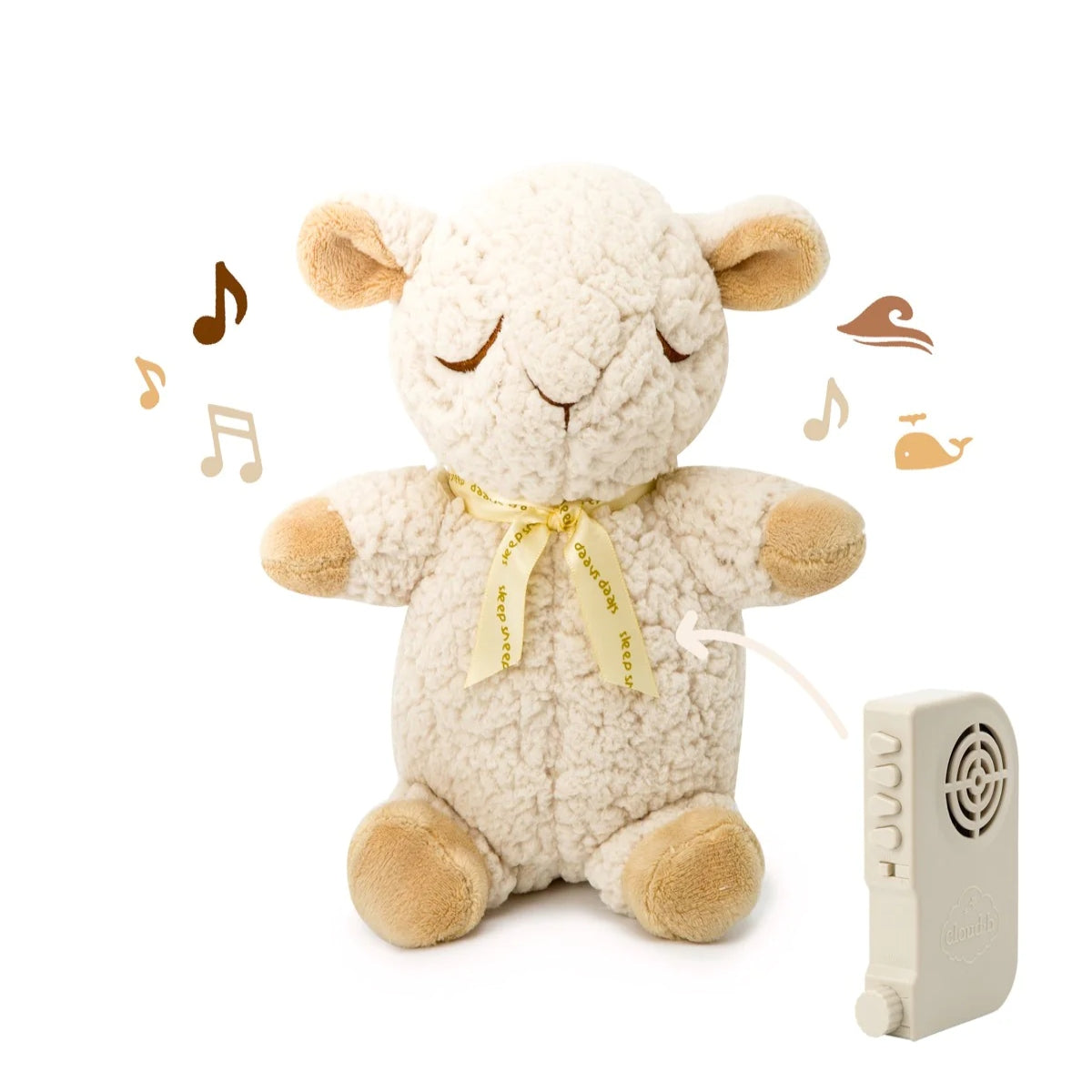 Machine sonore apaisante en peluche Sleep Sheep On The Go™