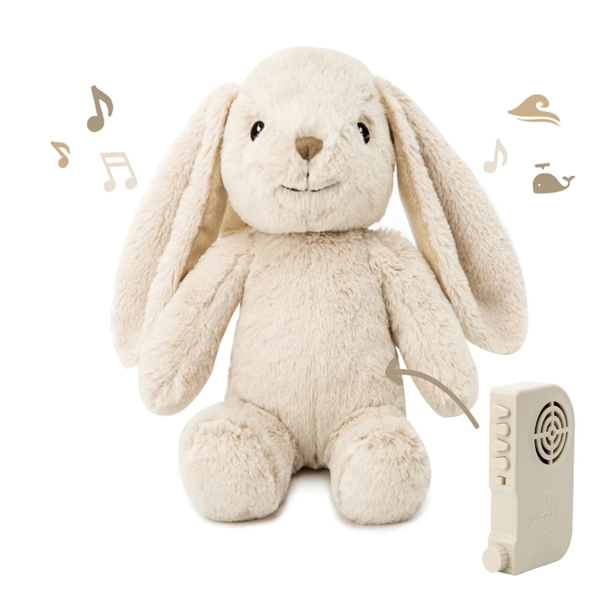 Machine sonore apaisante en peluche Bubbly Bunny™