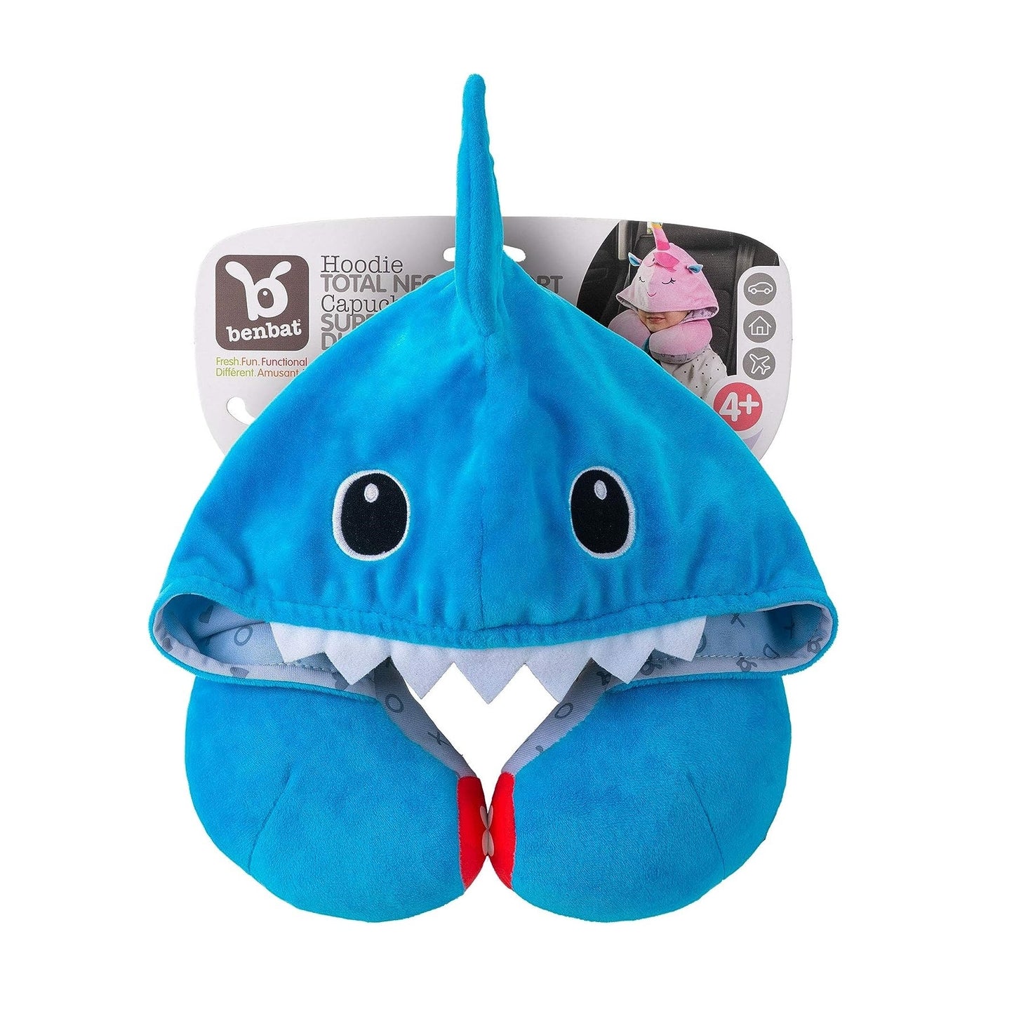 Benbat - Shark Hoodie Soft Headrest