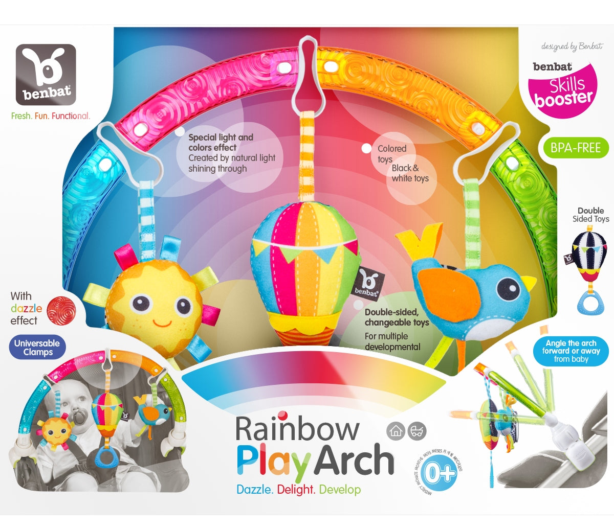 Benbat Rainbow Arch  Mobile toy