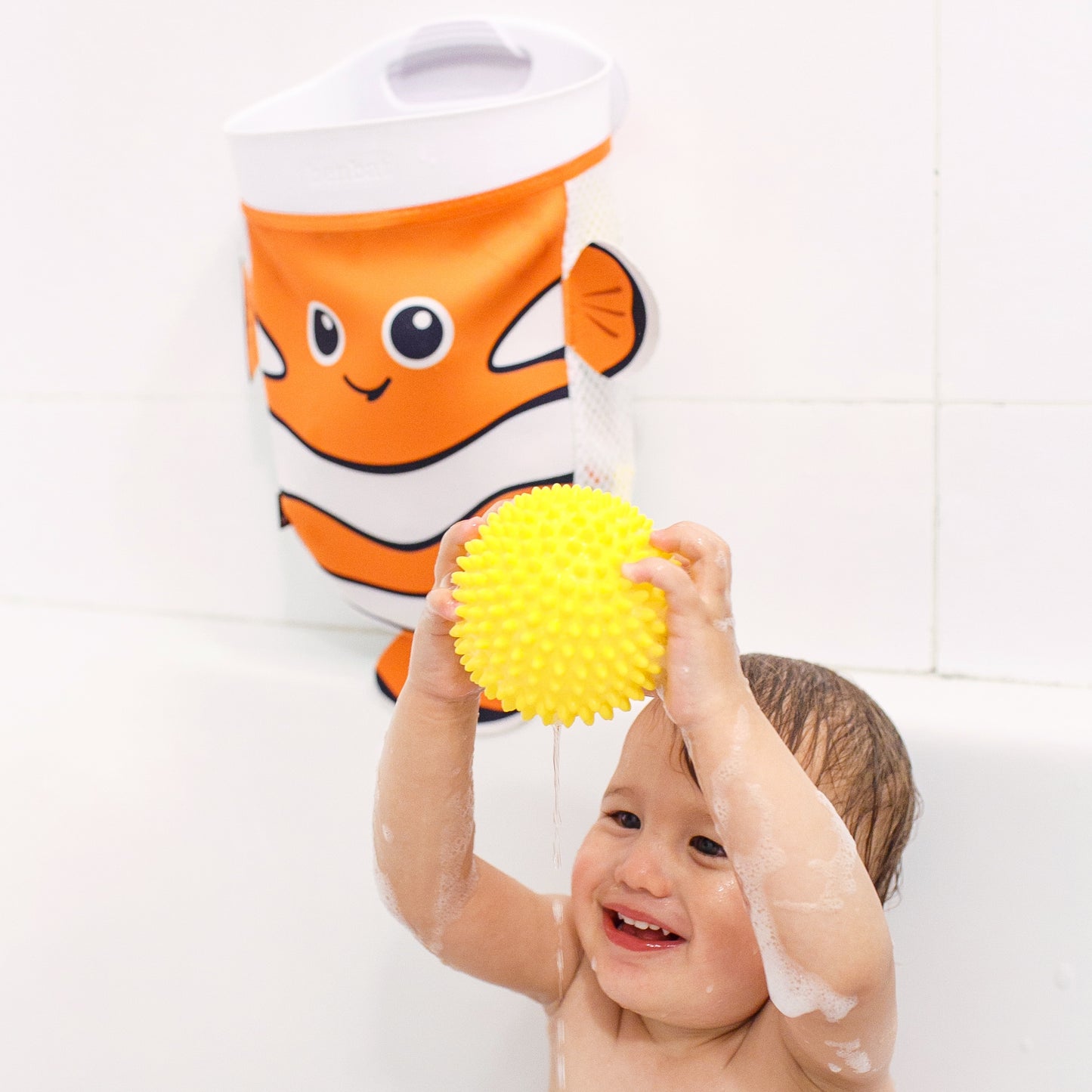 Benbat® Scoop &amp; Store Organisateur de jouets de bain Capitaine Nemo