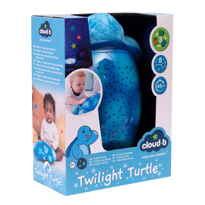 Twilight Turtle - Projecting Night Light Blue