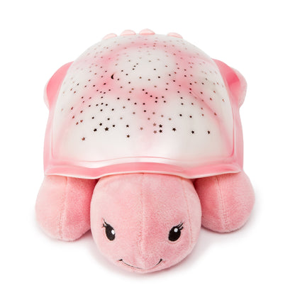 Twinkling Twilight Turtle - Pink Star Projector Nightlight with Soothing Sounds-Cloud B-Do-Gree Generations