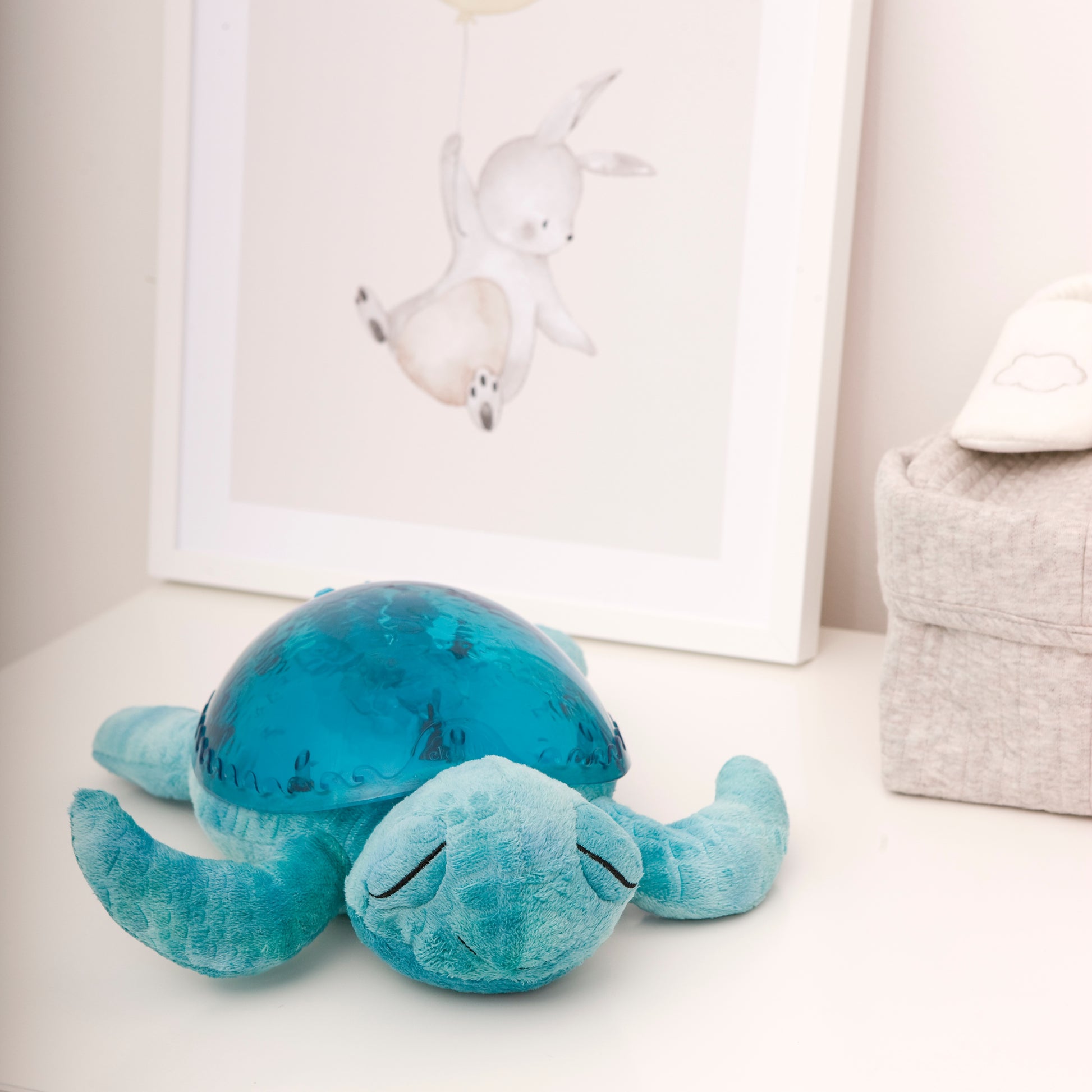 Peluche Veilleuse Musicale Tranquil Turtle Rose Cloud B