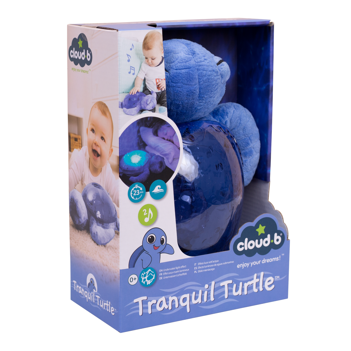 Tranquil Turtle - Soothing Projector Nightlight Ocean-Cloud B-Do-Gree Generations