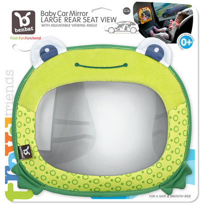 Benbat - Baby Car Mirror Travel Friends Frog