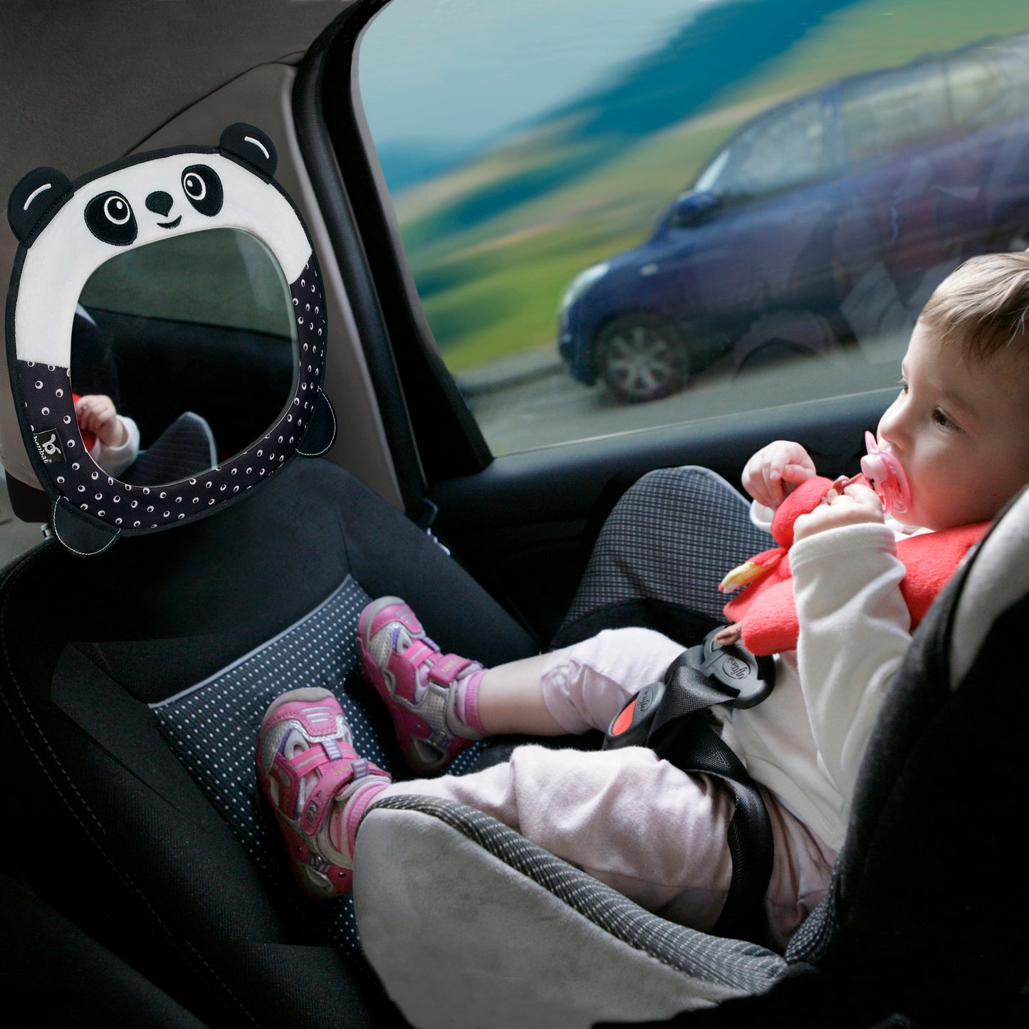 Benbat® Travel Friends Miroir de voiture pour bébé Noir