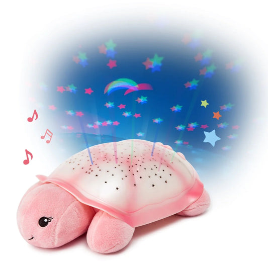 Cloud b -Twinkling Twilight Turtle | Pink Star Projector Nightlight with Soothing Sounds