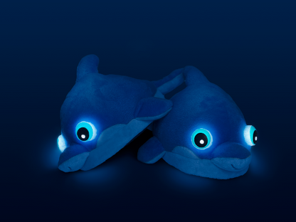 NightBuddies - Dolphin Light-up Slippers - Around the Crib