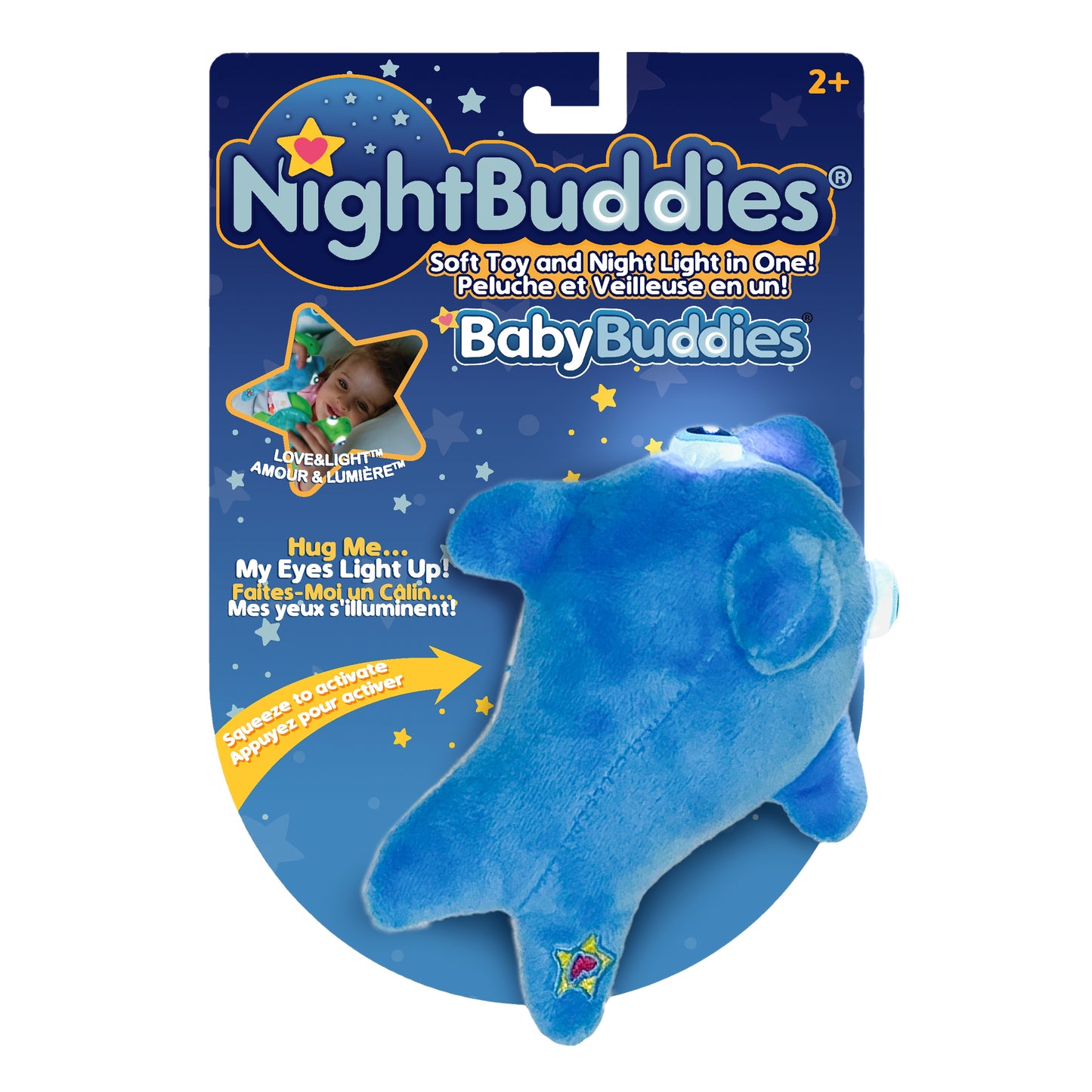NightBuddies - Dauphin en peluche 5" 