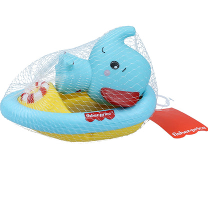 Fisher-Price - Bath Boats With Squiter Elephant