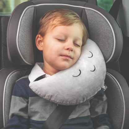 Benbat Mooni Travel Pillow - Grey - Around the Crib