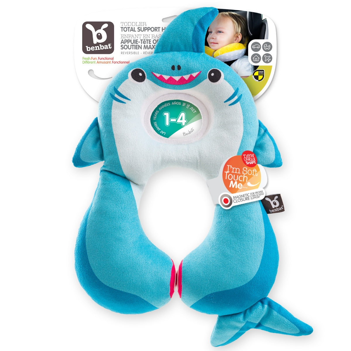 Benbat - Toddler Head & Neck Support Shark
