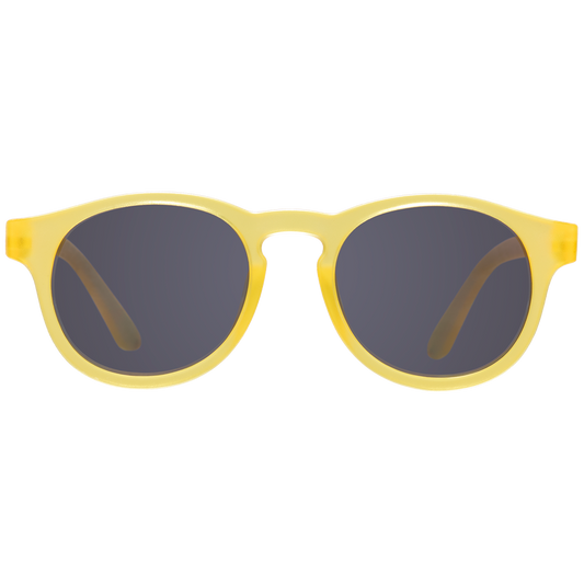 Limited Edition | Non-Polarized Keyhole Sunglasses | Transparent Yellow