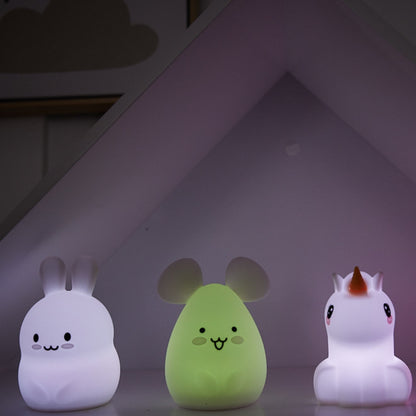 Squishy Night Light - Mallow Pet Bunny - Around the Crib