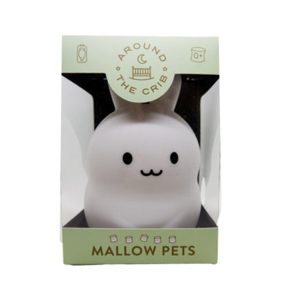 Squishy Night Light - Mallow Pet Bunny - Around the Crib