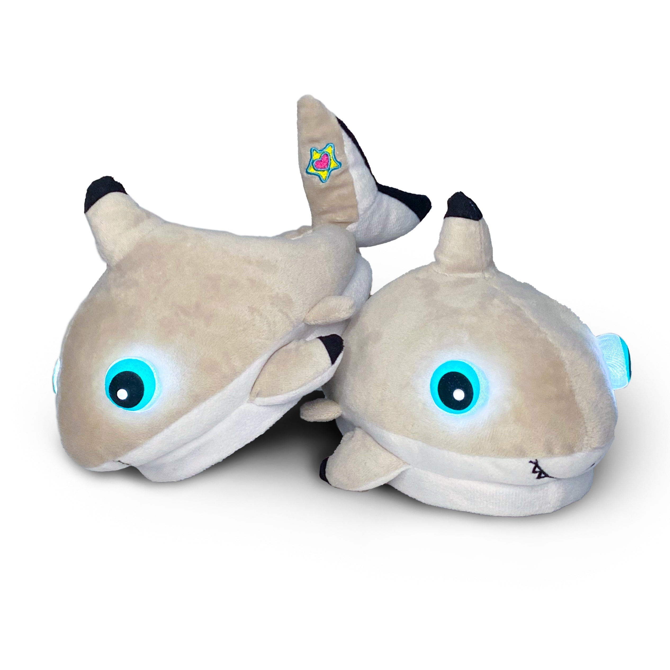 Shark hot sale plush slippers