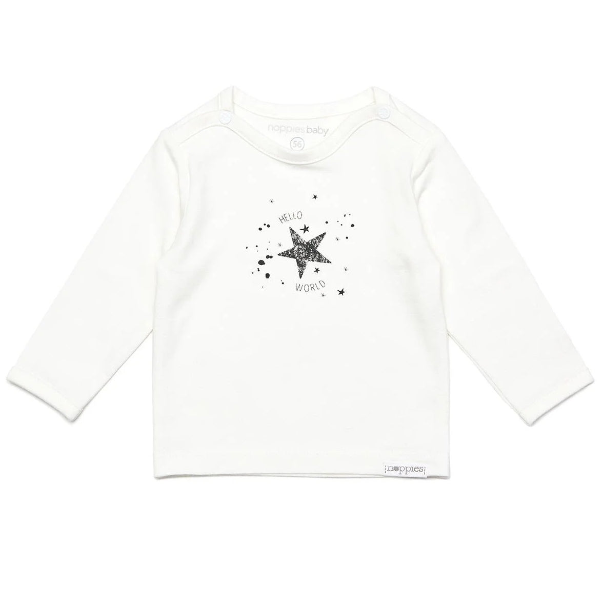 Noppies - Longsleeve T-Shirt Lux - Snow White