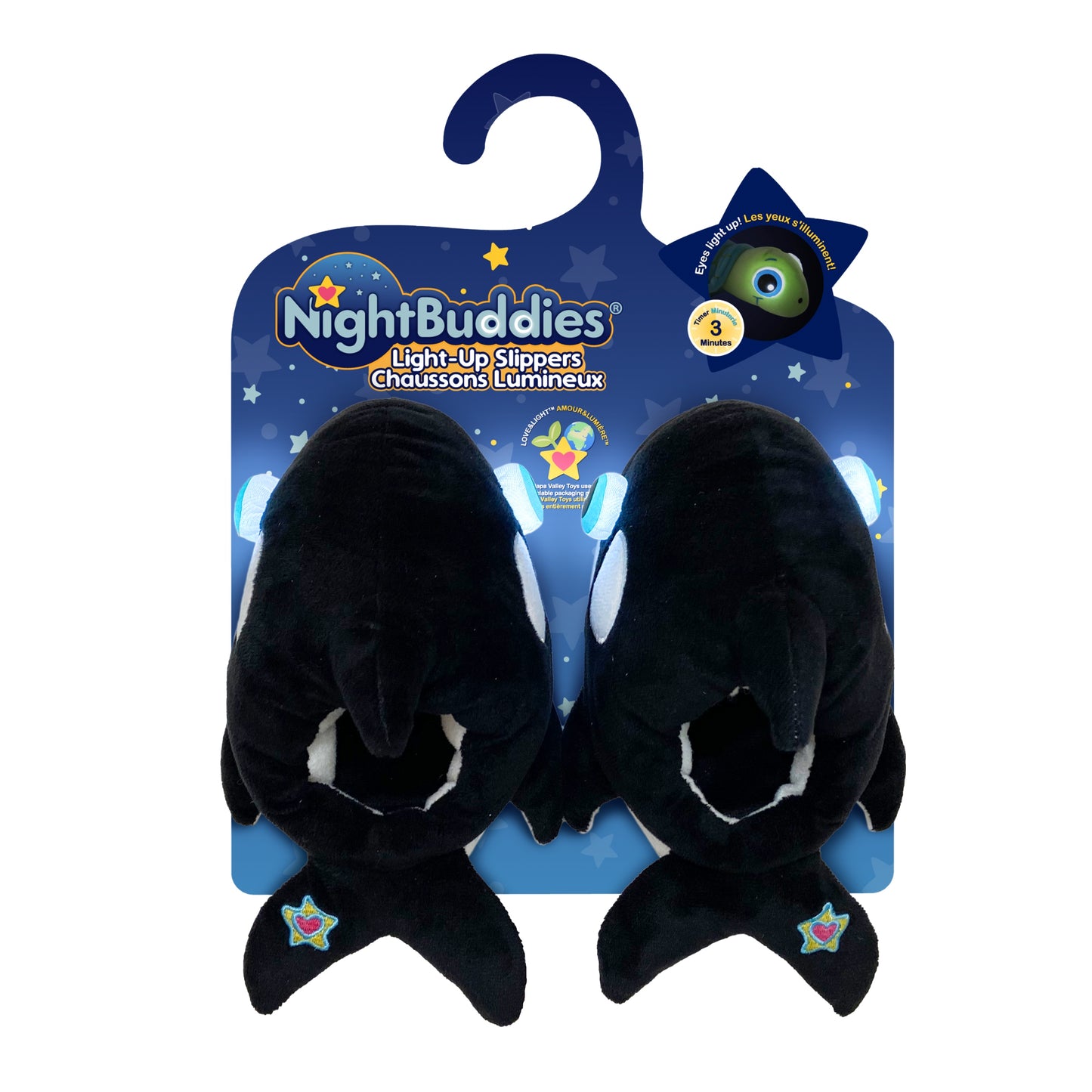 NightBuddies - Chaussons lumineux Orca