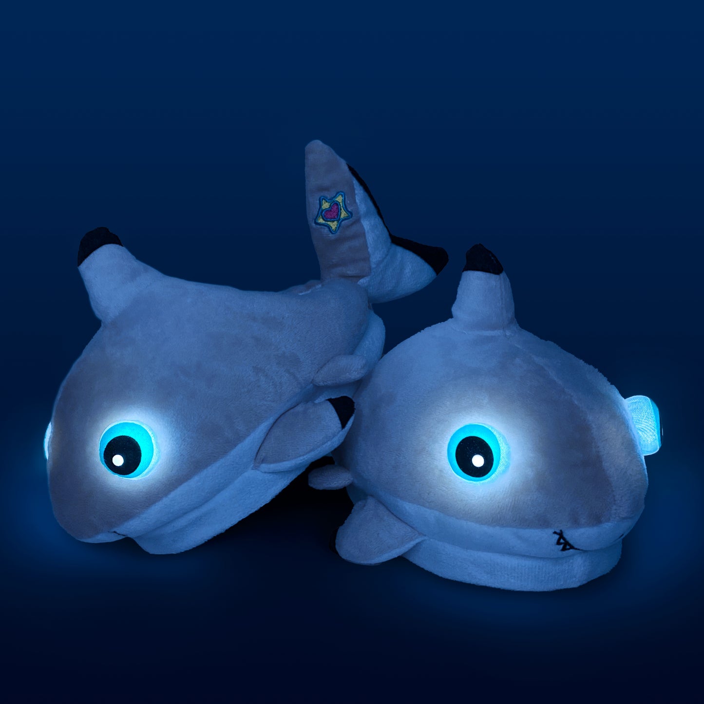 NightBuddies - Chaussons lumineux requin