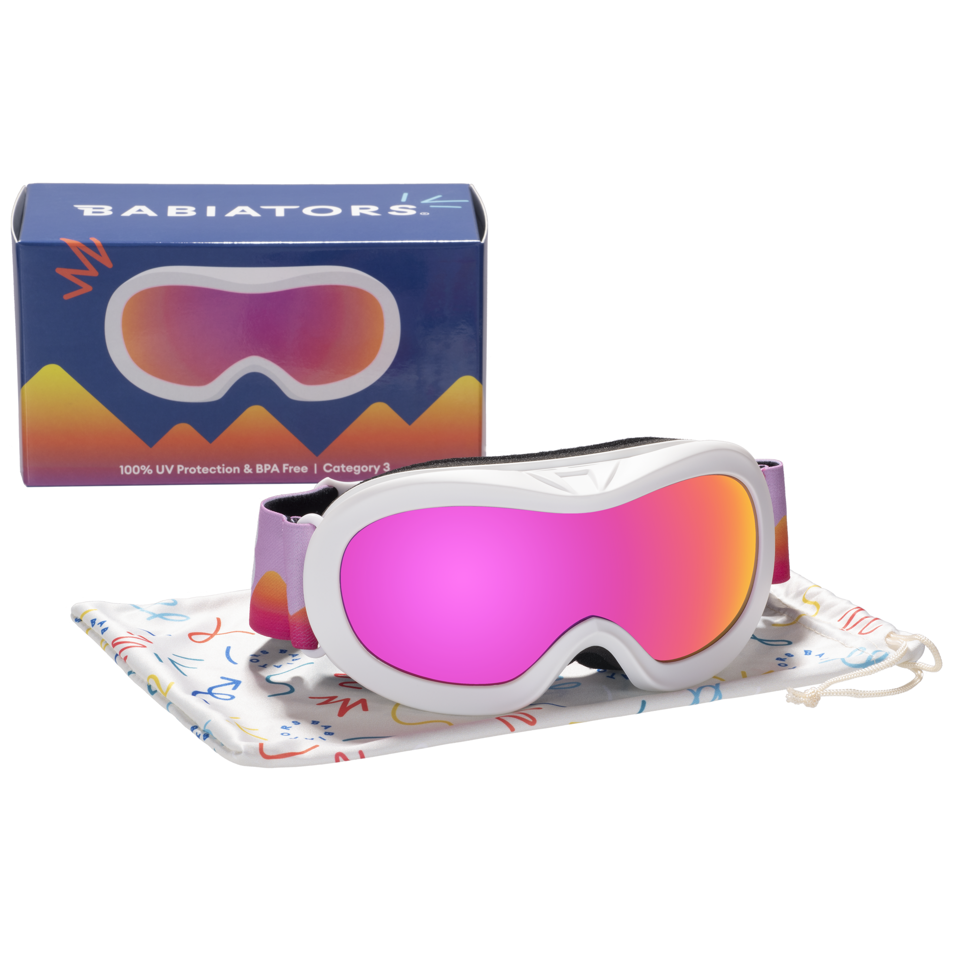 Ski Goggles - Fuschia Ski Goggles