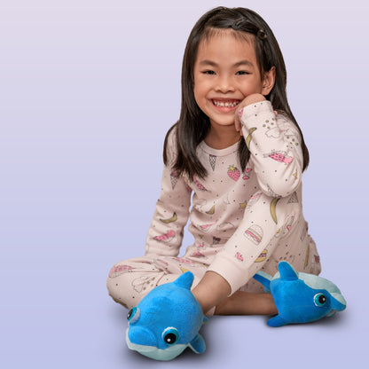 NightBuddies - Dolphin Light-up Slippers - Around the Crib