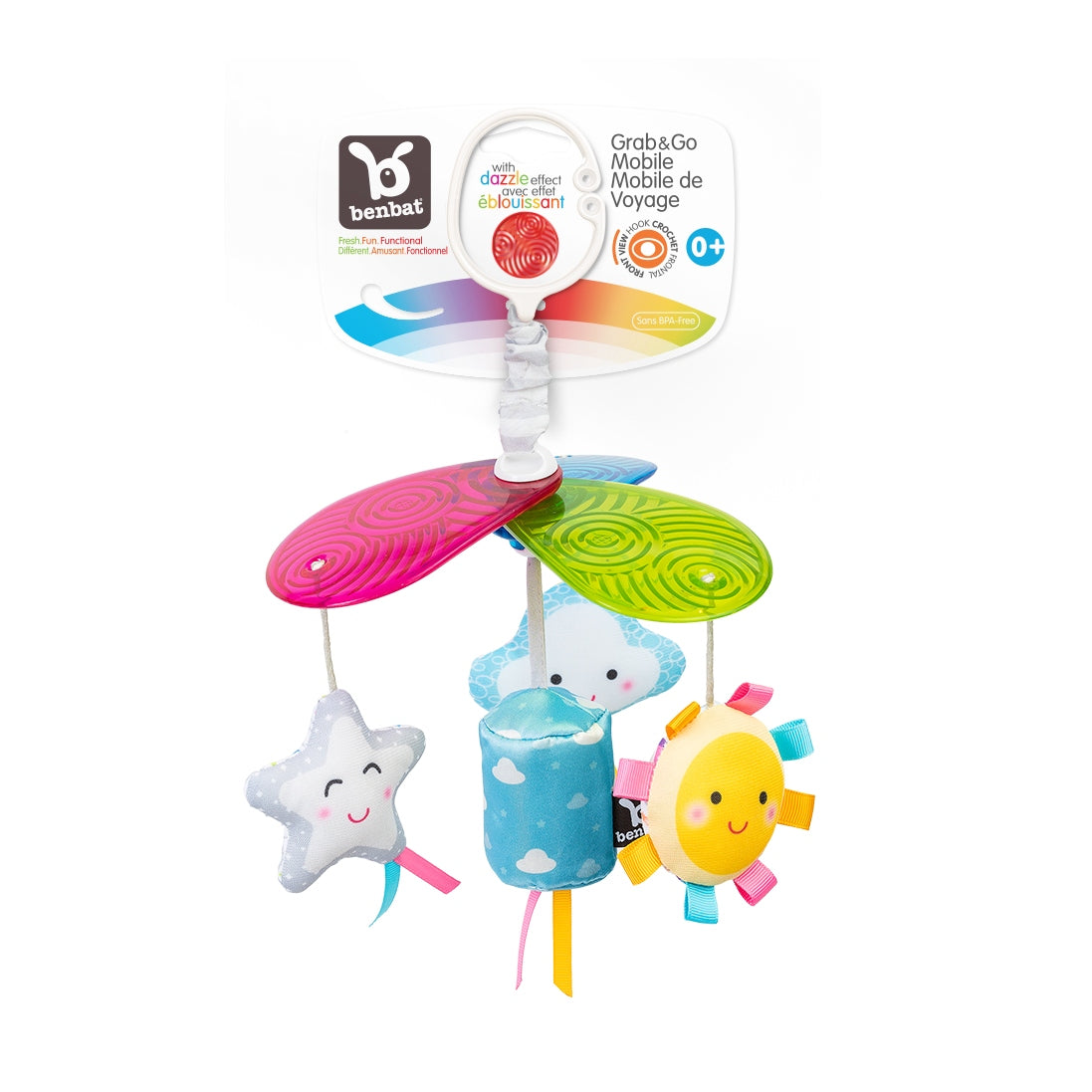 Benbat Grab & Go mobile Mobile toy - Around the Crib