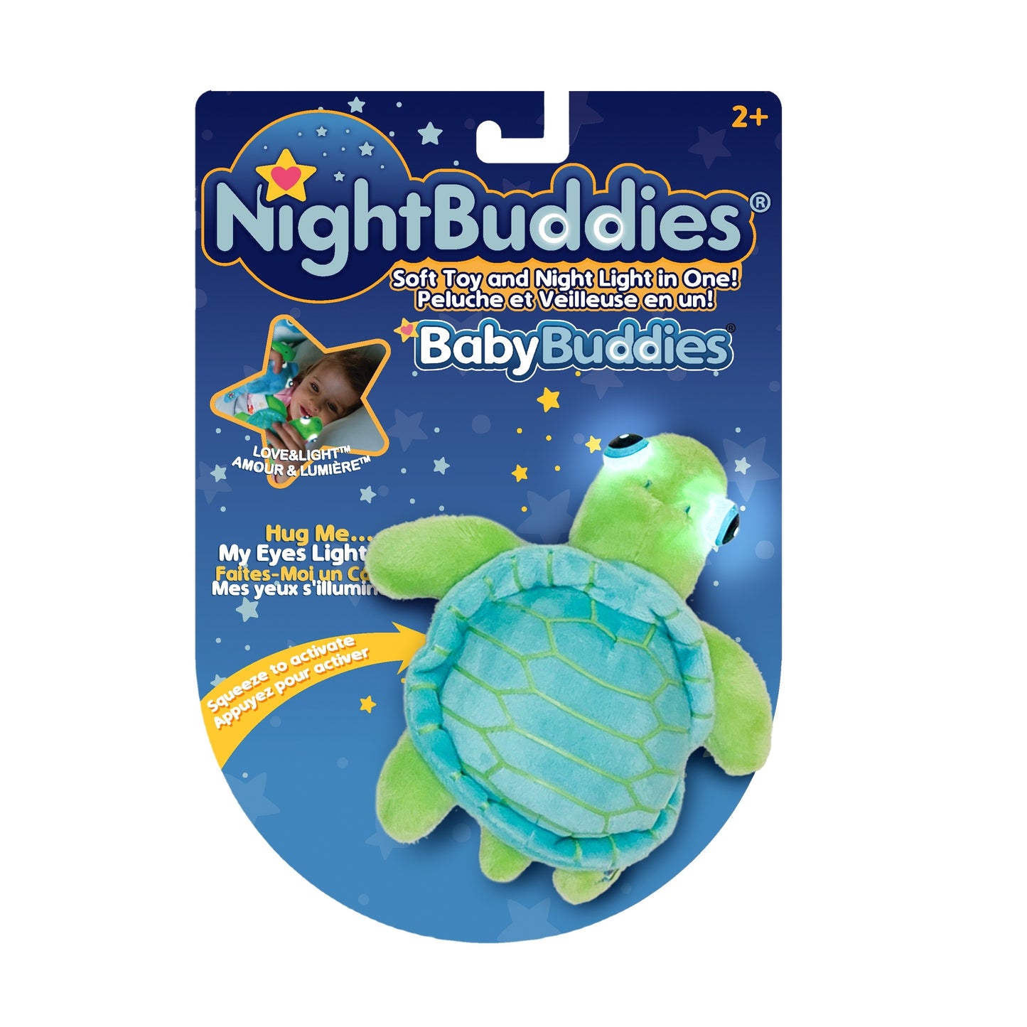 NightBuddies - Tortue en peluche 5" 