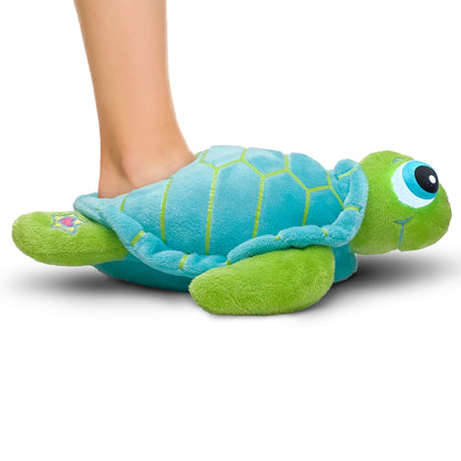 NightBuddies - Turtle Light-up Slippers - Around the Crib