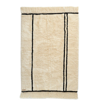 Varanassi - Tribu Collection - Cotton Ecru Rug