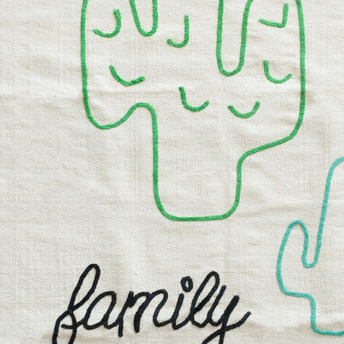 Varanassi - Family Collection - Cactus Rug - Around the Crib