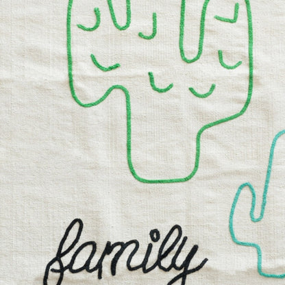 Varanassi - Family Collection - Cactus Rug - Around the Crib