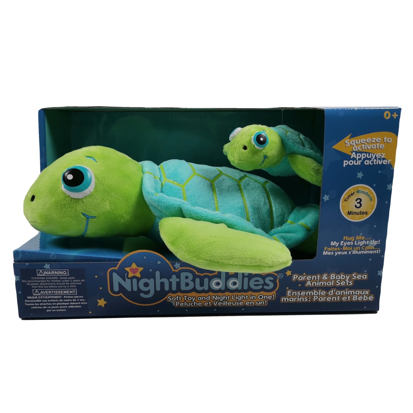 NightBuddies - Light-up Plush Turtle Set